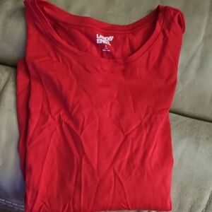 Lands' End Classic Red Tee